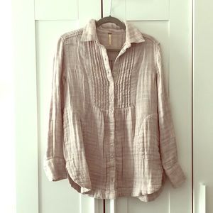 Cute button-down blouse from Free People.